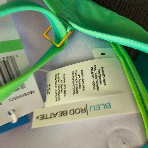 Bleu Rod Beattie Cool Breeze Underwire Molded bikini top & Hipster bottom set 8 - Picture 13 of 16